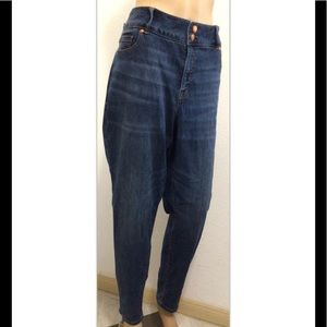 Lane Bryant Sz 18 women’s denim jeans high rise